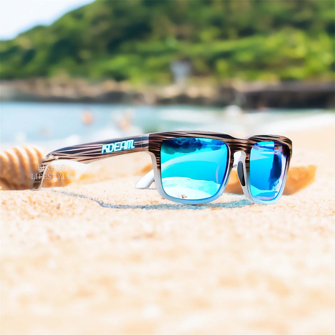 Lunettes de soleil polarisées UrbanGuard unisexe anti-lumière bleue, avec protection UV400 et style urbain.