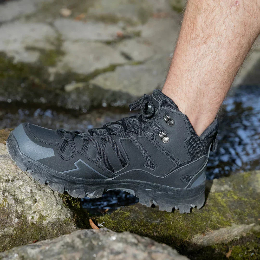 Chaussures de marche femme pour sentier, légères et antidérapantes, avec protection.