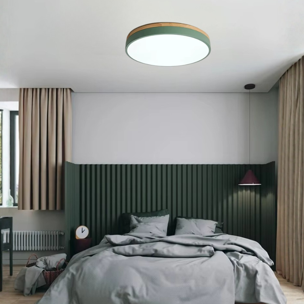 Plafonnier encastré LED Horizon pour un éclairage ambiant et une décoration maison contemporaine.