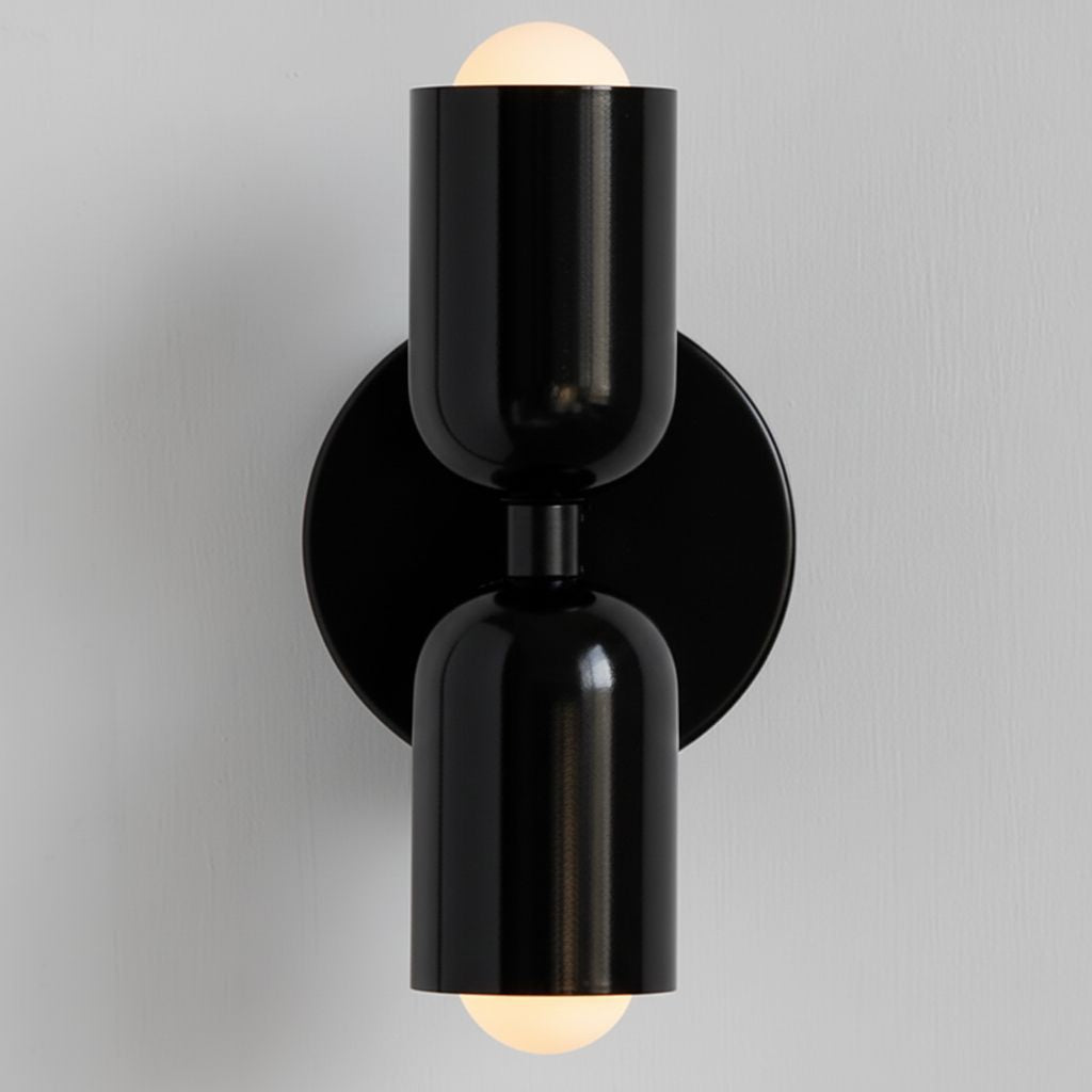 Applique LED double face, éclairage contemporain pour salon ou couloir.