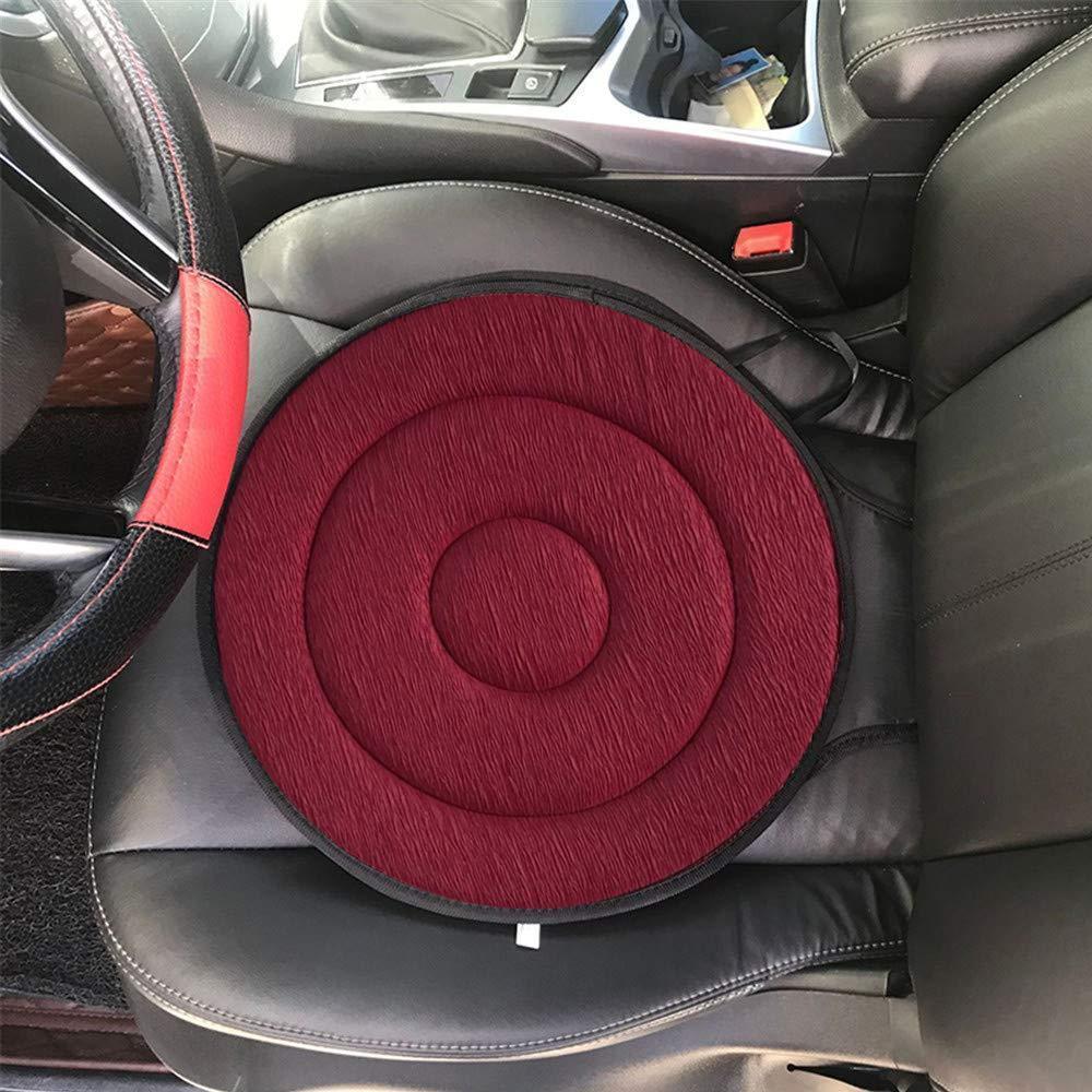 Accessoire confort : Coussin rotatif 360° ergonomique. Parfait pour voiture, bureau, maison, soutien du dos.