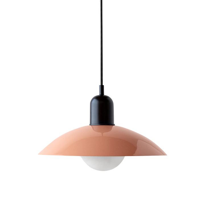 Lampe Macaron pastel, suspension scandinave, luminaire décoratif pour intérieur doux.