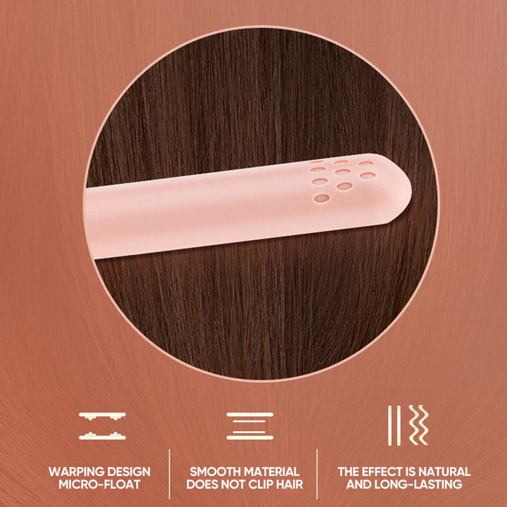 Petit fer à coiffer les cheveux, lisseur et friseur, accessoire beauté essentiel en déplacement.