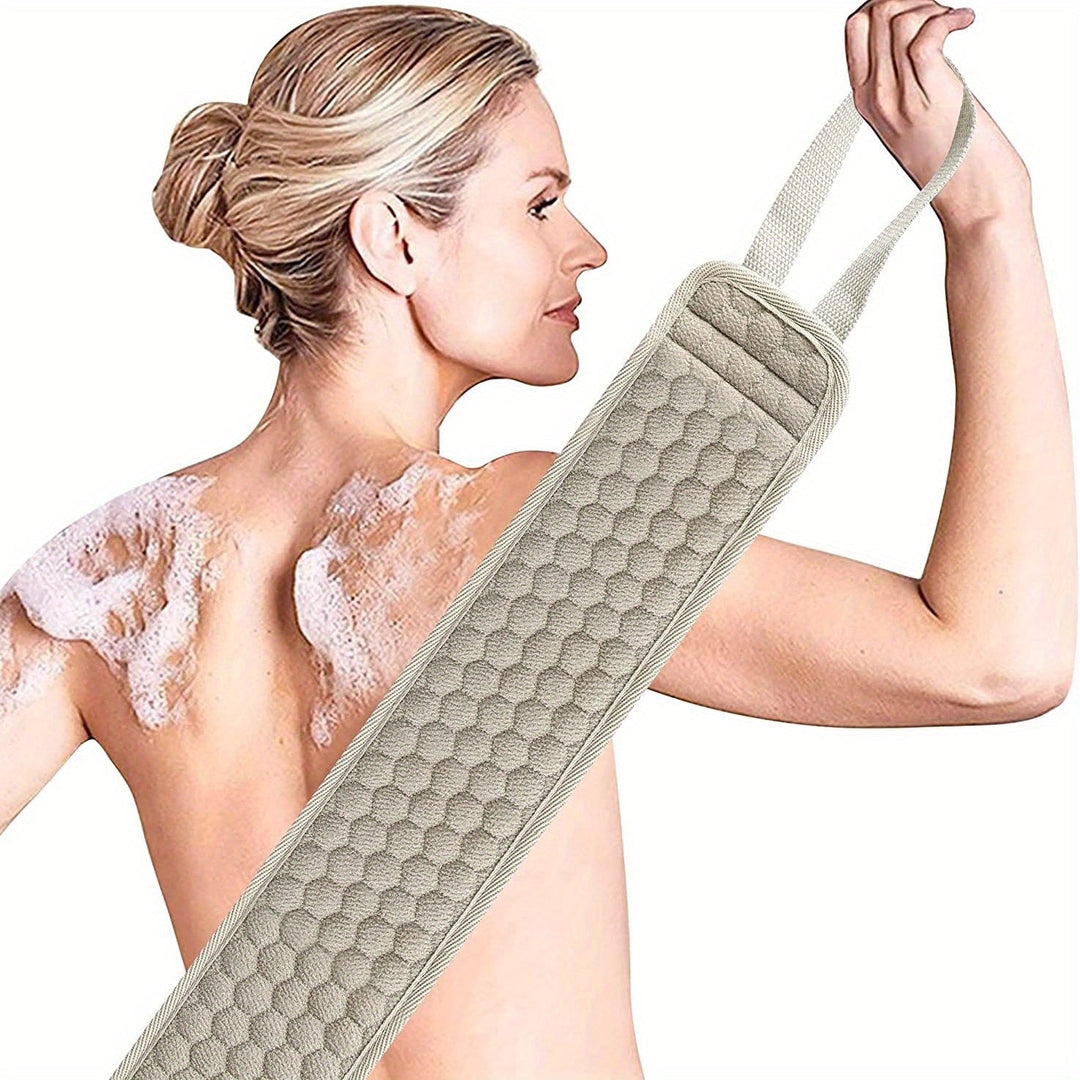 Éponge exfoliante pour un nettoyage corporel profond, favorisant une peau saine et douce après chaque utilisation.