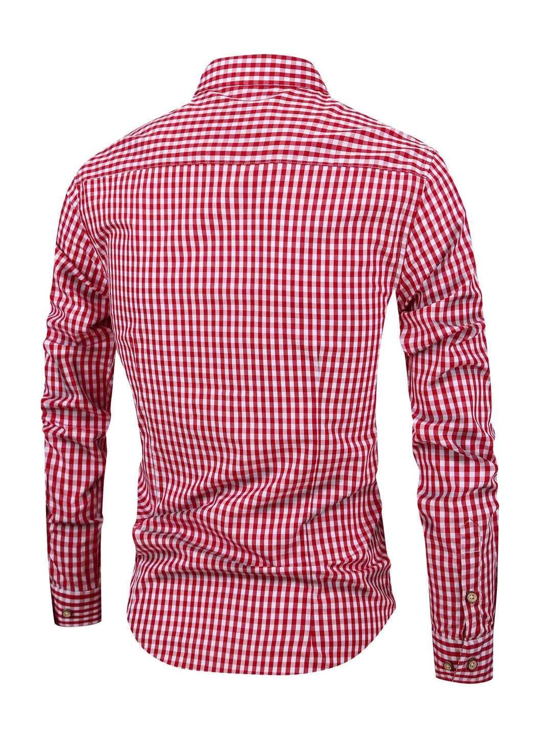 Chemise homme à carreaux avec boutons, vêtement polyvalent pour la mode masculine, alliant confort et élégance.