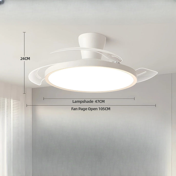 Ventilateur de plafond pour un refroidissement efficace et silencieux. Apporte confort et modernité à votre maison.