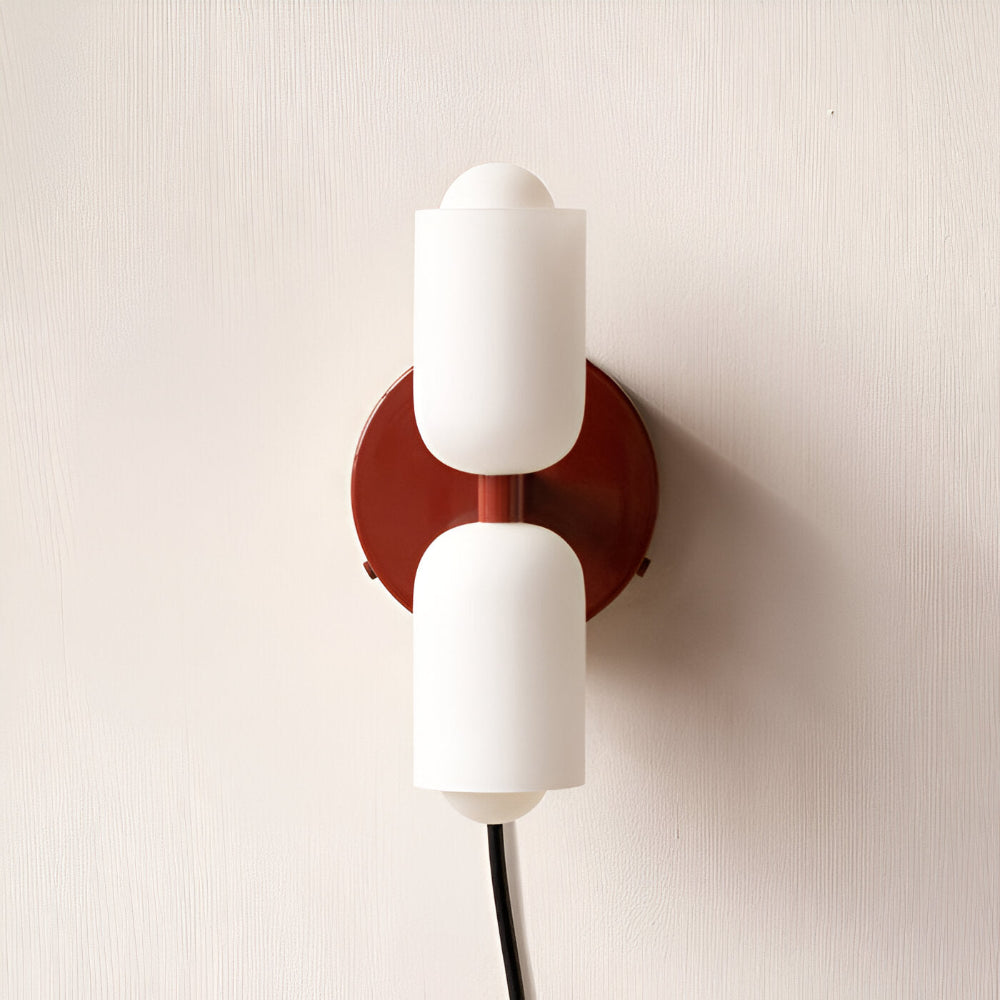 Lampe murale moderne DualGlow, double lumière, pour un éclairage fonctionnel et esthétique.