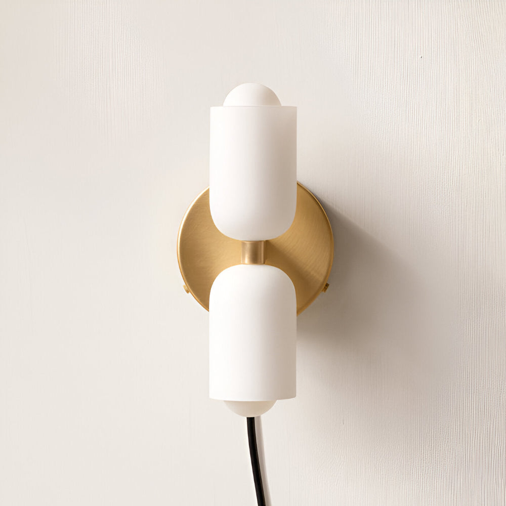 Luminaire mural design, double lumière LED, ajoute une touche d'élégance à votre intérieur.