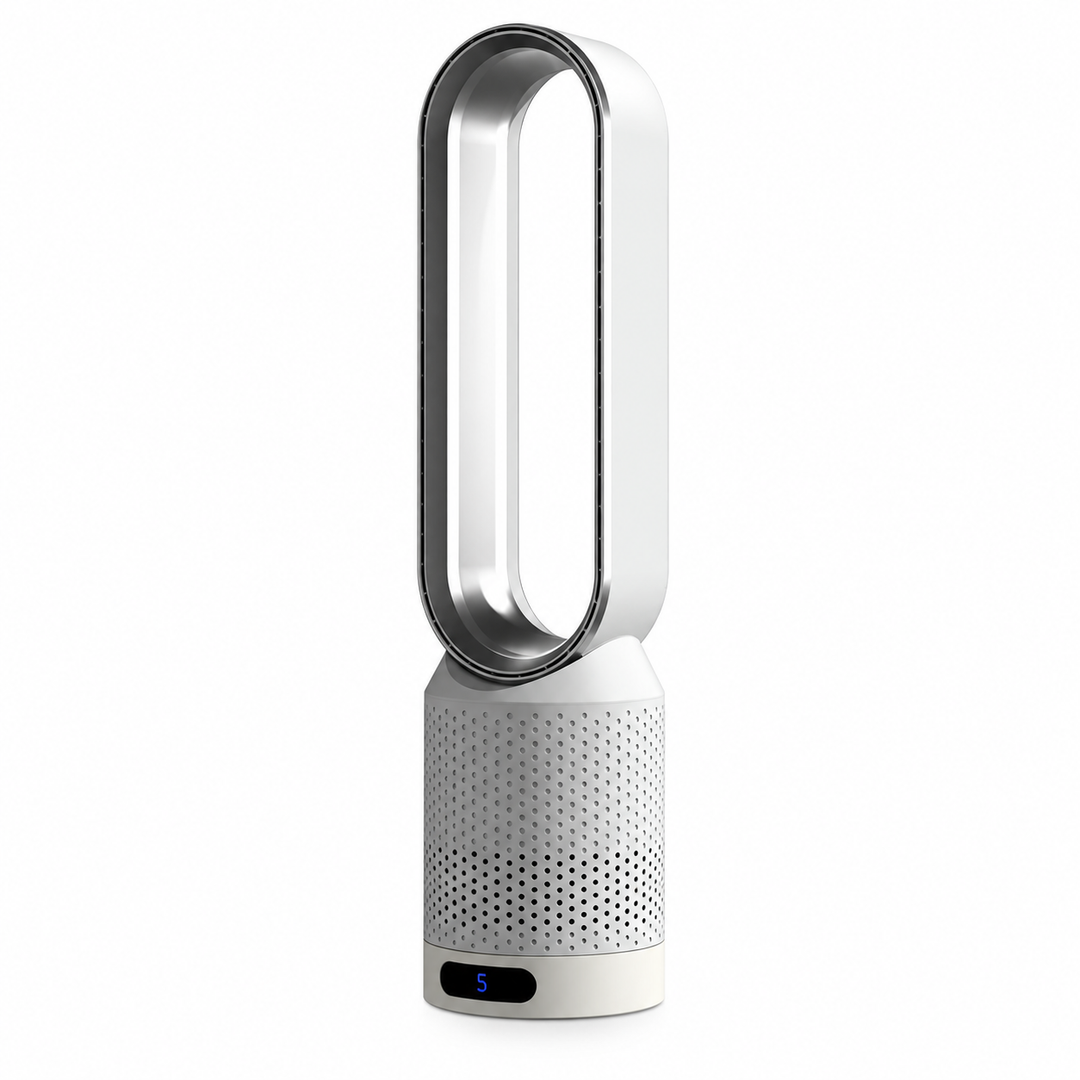 Le ventilateur tour sans pales offre une brise agréable et silencieuse pour un confort optimal en été.