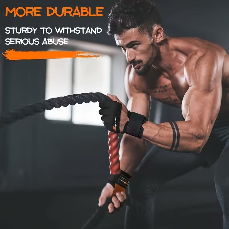 Accessoires de gym: gants de musculation GripGuard pour un confort et une protection maximale des mains.
