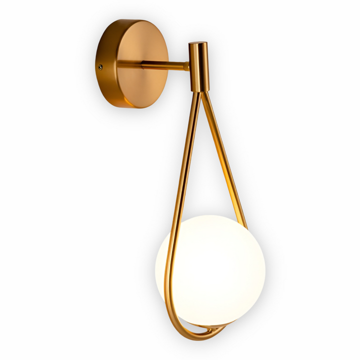 Applique Lumeira, éclairage moderne, laiton et noir. Design artistique pour lumière ambiante dans votre maison.