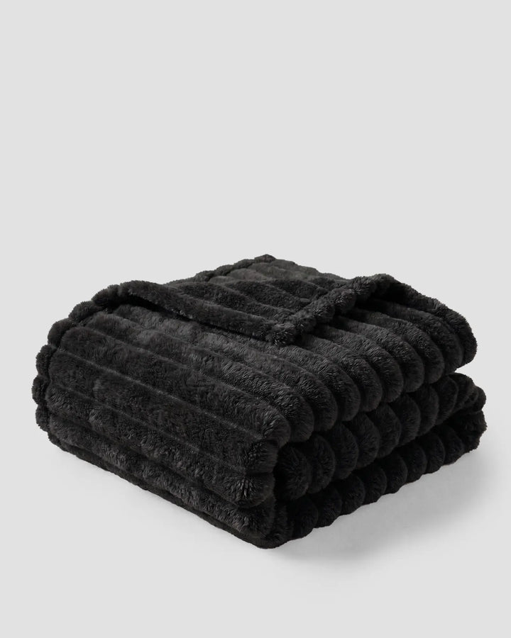 Polaire douce et confortable, un ajout parfait pour la chambre à coucher.