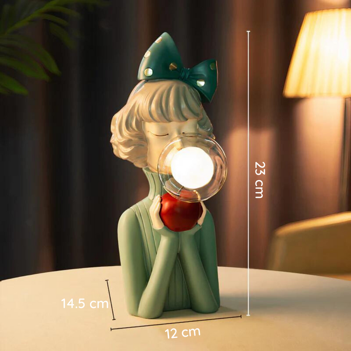 Lampe de table blanche, éclairage moderne pour salon. Apporte une touche chic et une lumière douce.