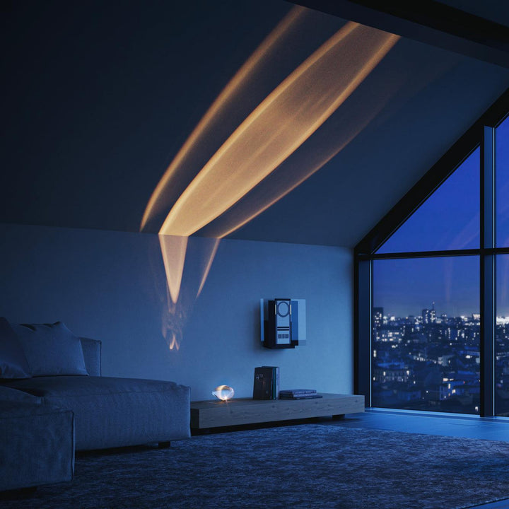 Lampe décorative LED en cristal, style moderne, pour une lumière d'ambiance chaleureuse et élégante.