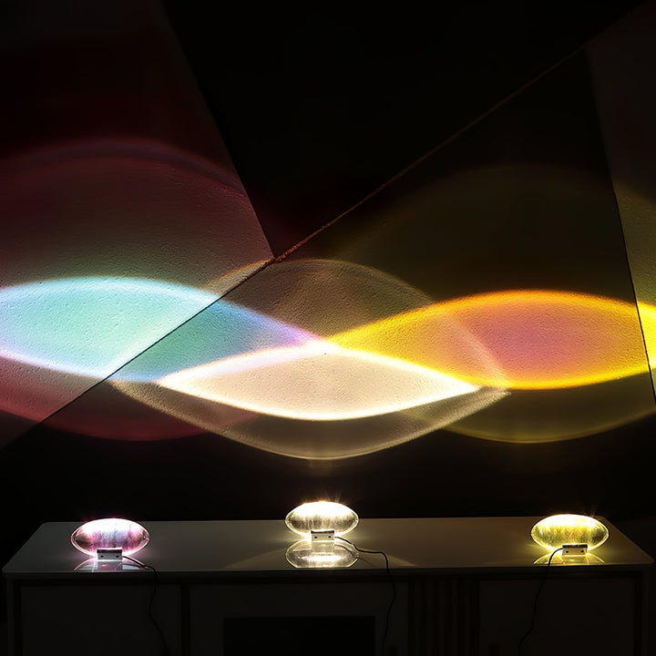 Lampe décorative LED cristal, économie d'énergie, lumière chaude, pour une touche de luxe moderne.