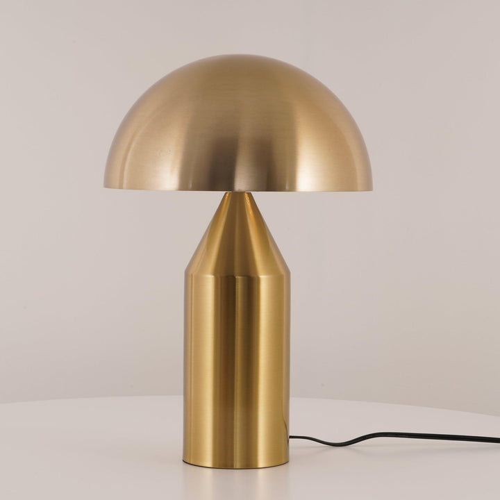 Luminaire LunaShine minimaliste, design élégant pour table de chevet ou bureau.