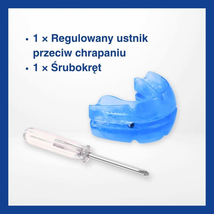 Accessoire anti-ronflement en matériau doux et confortable, conçu pour une respiration nasale facile.