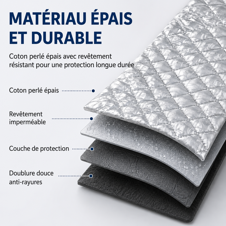 Accessoire auto essentiel: housse universelle pour voiture, bâche robuste contre pluie, vent, UV et poussière.