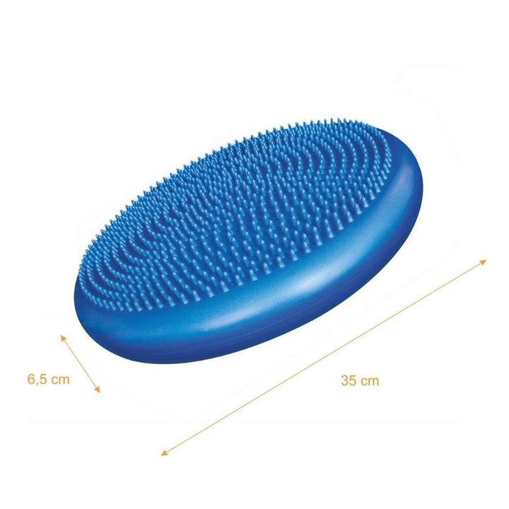 Disque ergonomique polyvalent pour chaise de bureau, idéal pour l'équilibre et le soutien lombaire.