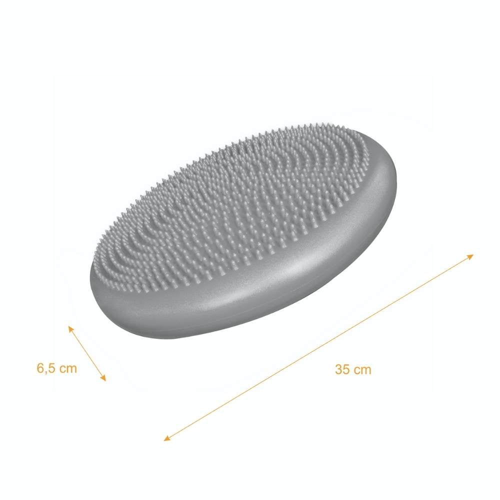 Coussin d'équilibre et de massage, ce disque de posture unisexe soulage le dos et améliore la circulation.