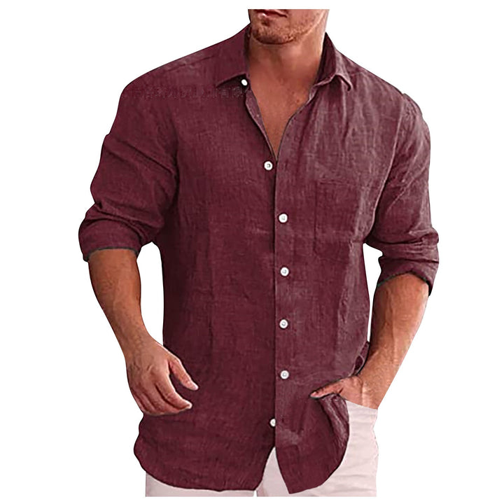 Chemise légère homme pour la mode estivale. Tissu respirant et col rabattu, confort et style assurés.
