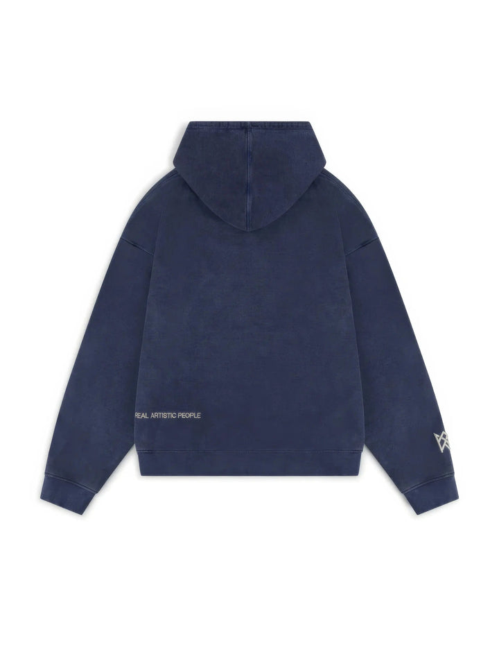 Hoodie femme bleu confortable et tendance, avec imprimé 'For the Culture', idéal pour la mode urbaine.