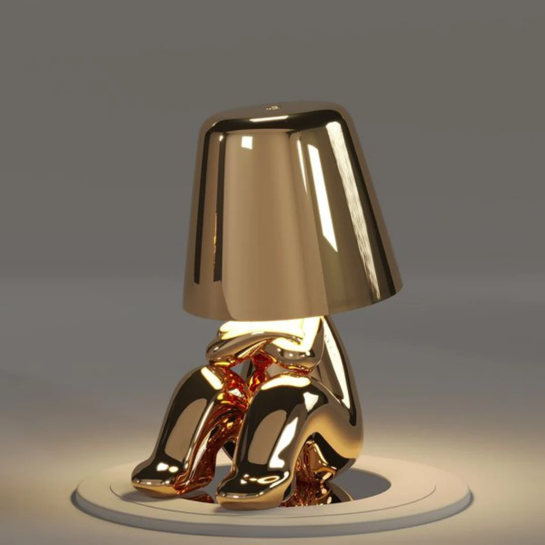 Rechargeable et sans fil : la lampe de table LumoPals offre une lumière ludique et un style unique.