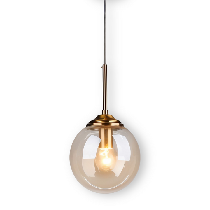 Luminaire LED suspendu, ambiance chaleureuse, idéal pour décoration scandinave réussie.