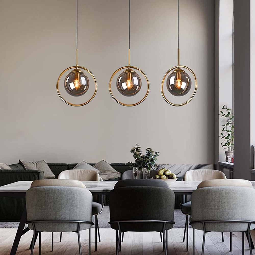 Luminaire suspendu LED scandinave, parfait pour salle à manger, ambiance chaleureuse et déco.