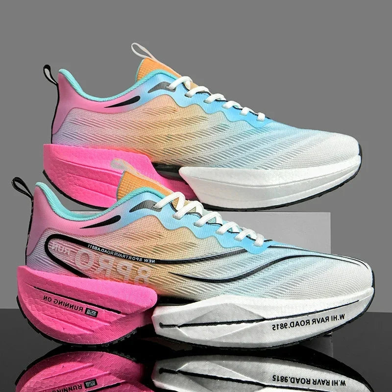 Chaussures de running confortables pour homme et femme, parfaites pour la performance sportive.