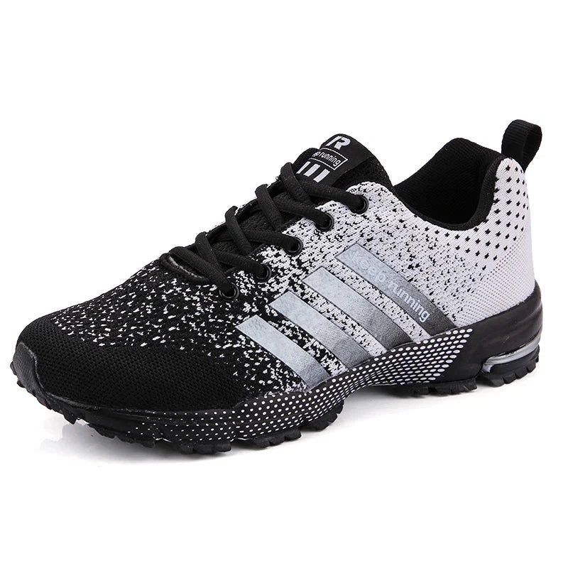 Baskets de running légères et aérées homme/femme. Parfaites pour la course, le sport et la marche.