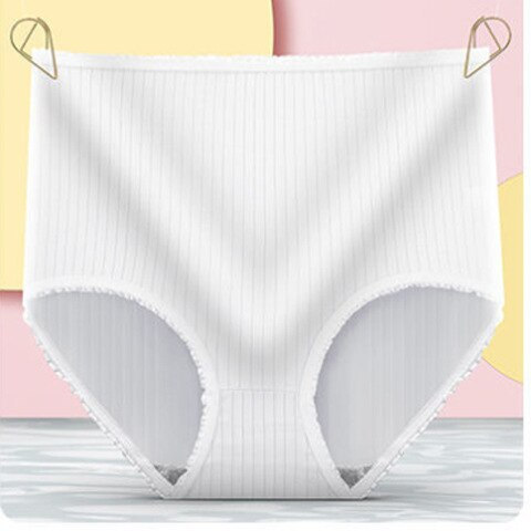 Confortables sous-vêtements imperméables réutilisables taille haute (8-pack) pour femmes, protection discrète.