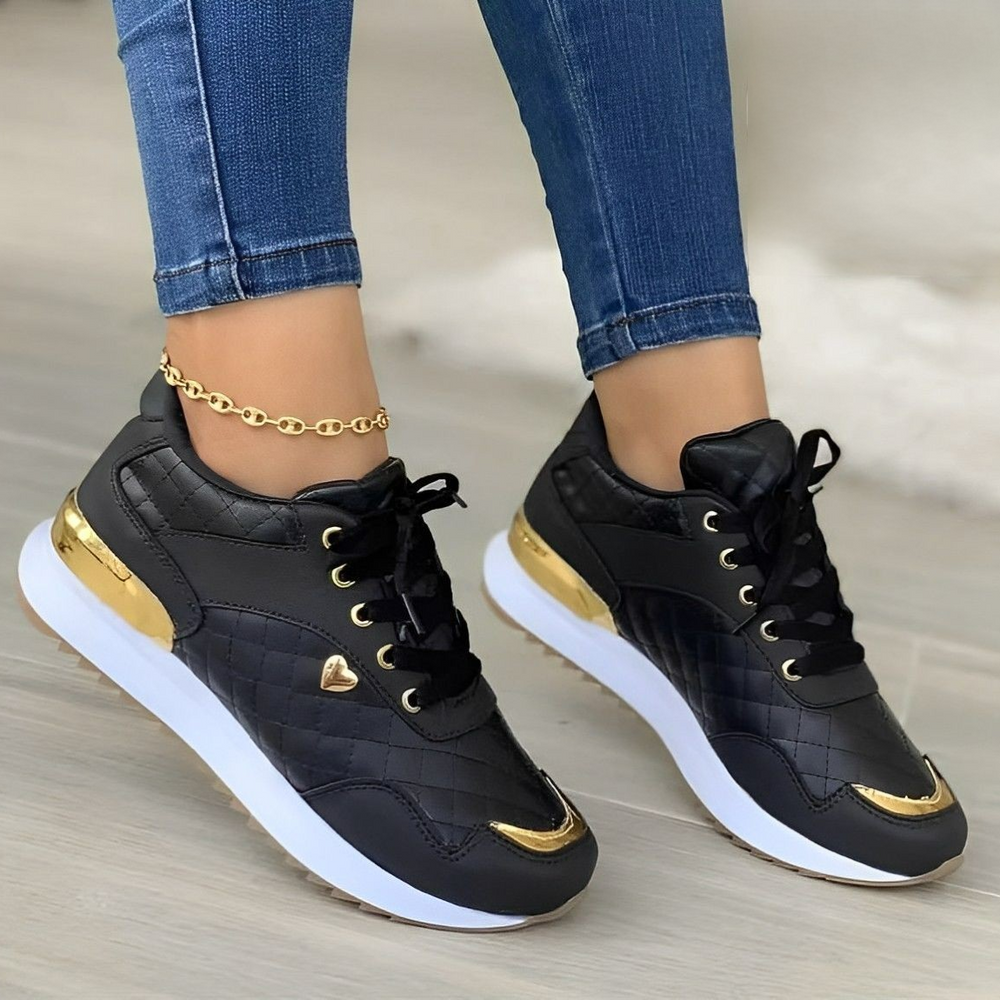 Chaussures orthopédiques de sport pour femmes, offrant soutien et confort optimal pour pieds actifs.