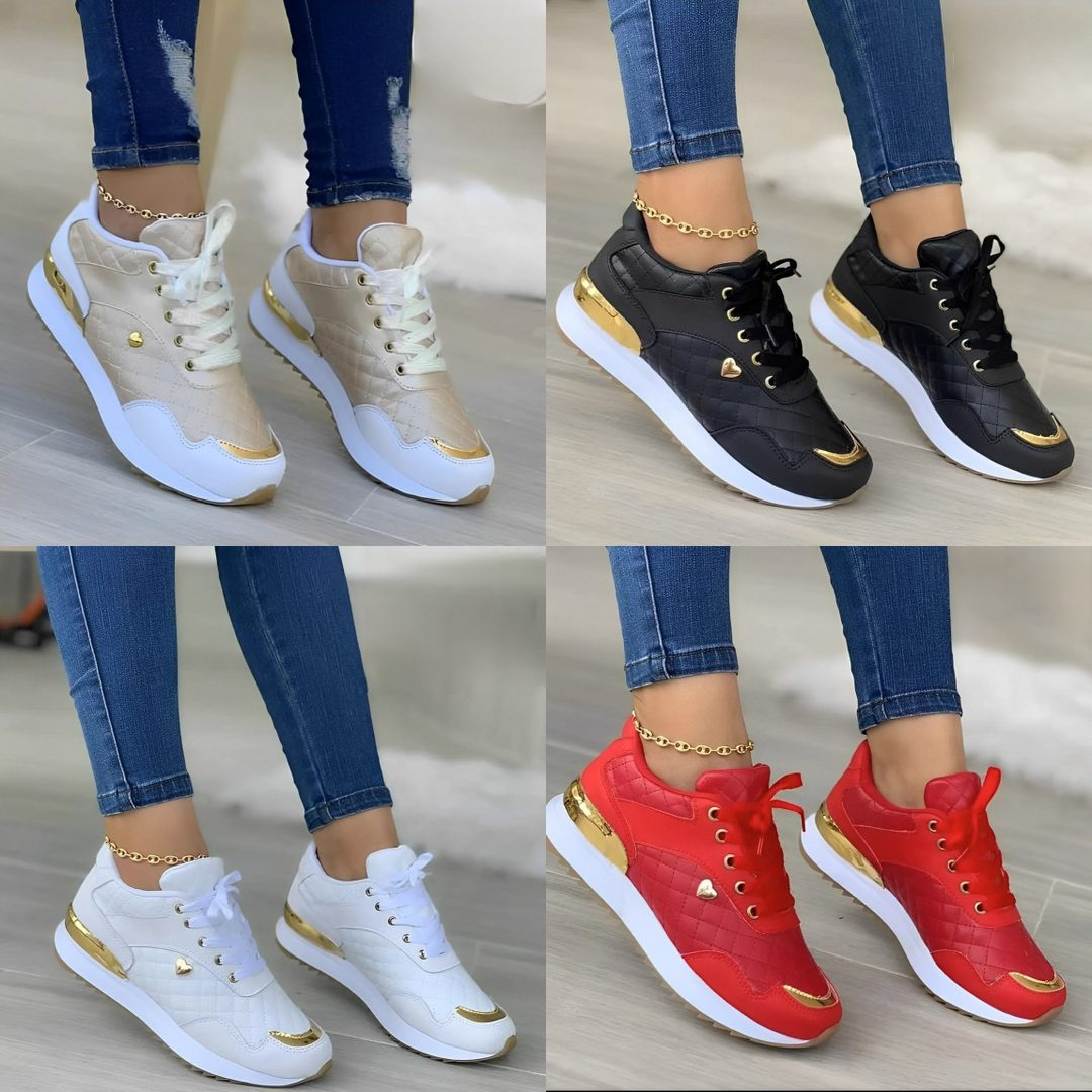 Chaussures de sport pour femmes actives, avec soutien orthopédique et grand confort pour toute la journée.