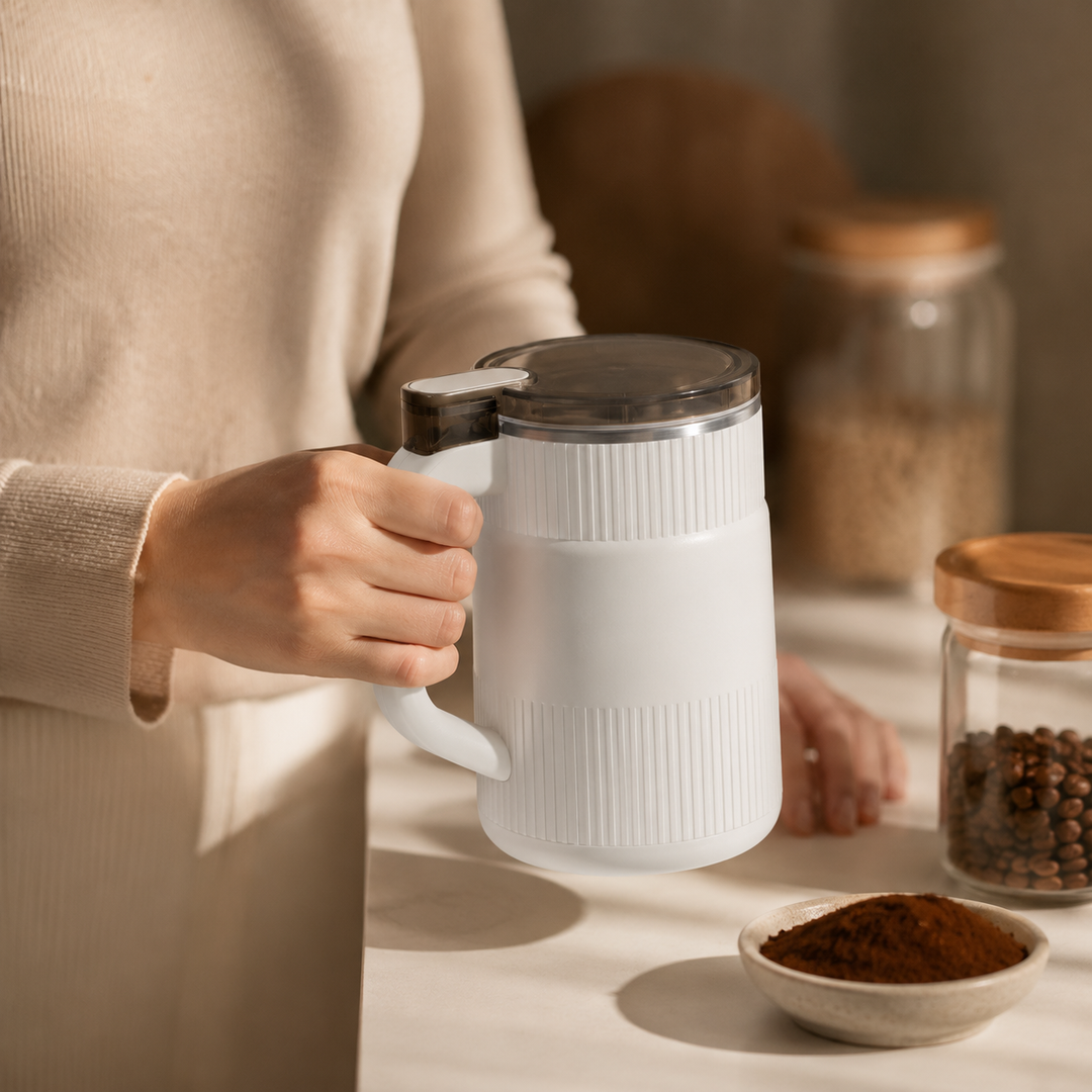 Broyeur électrique BeanBliss pour café en grains, épices et noix. Acier inoxydable, durable.