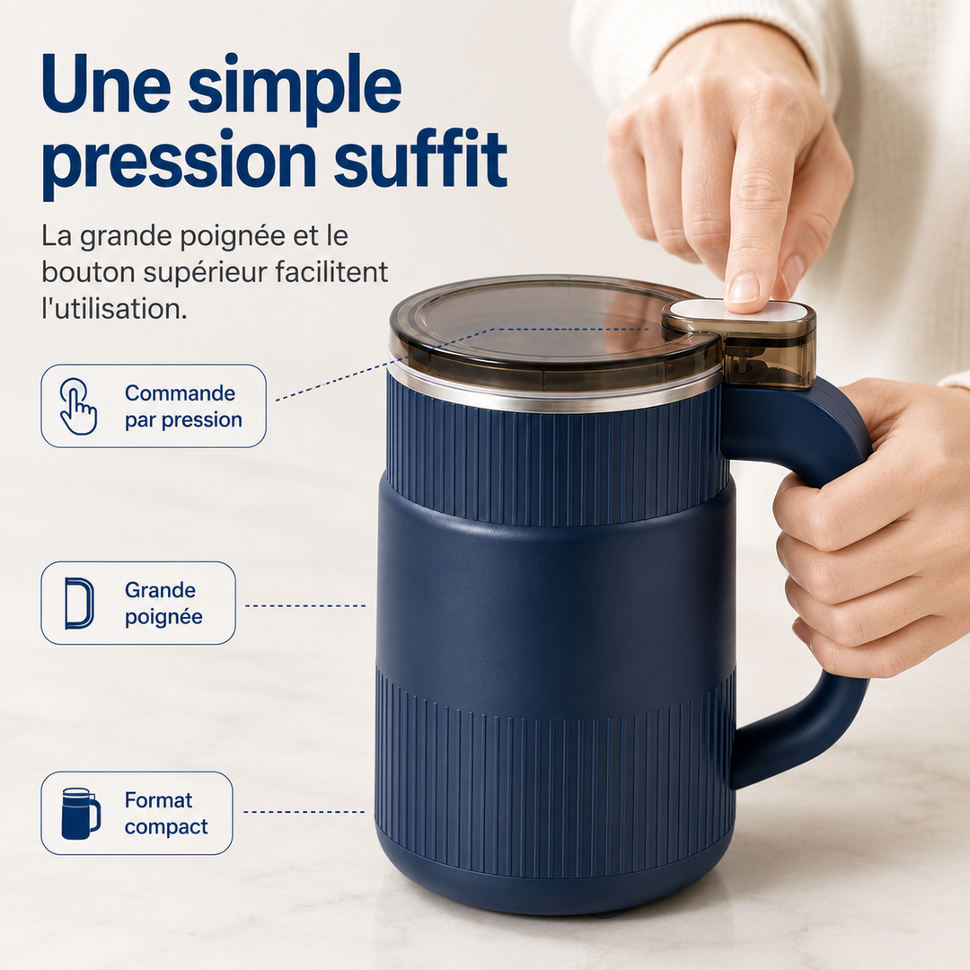 Broyeur électrique BeanBliss polyvalent pour café, épices et noix. Préparez vos ingrédients frais.
