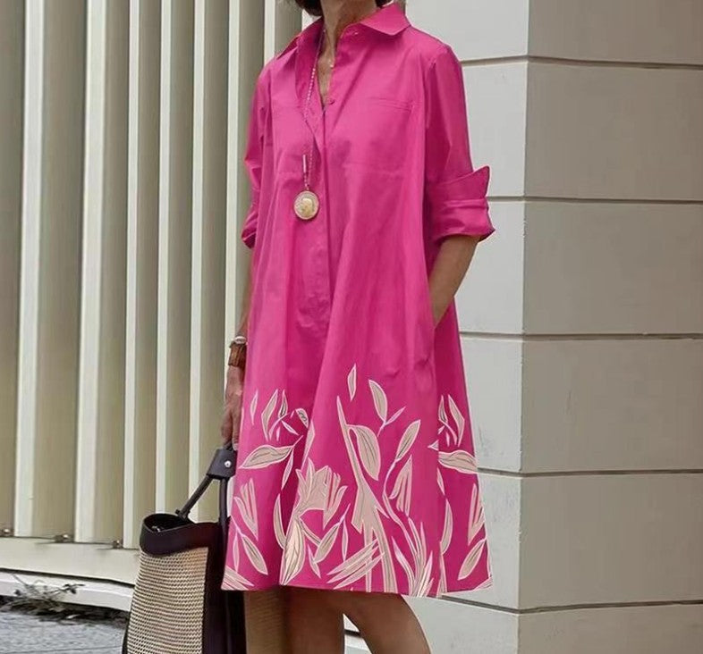Robe femme midi, vue de dos, coupe flatteuse, confort et élégance décontractée pour l'été.