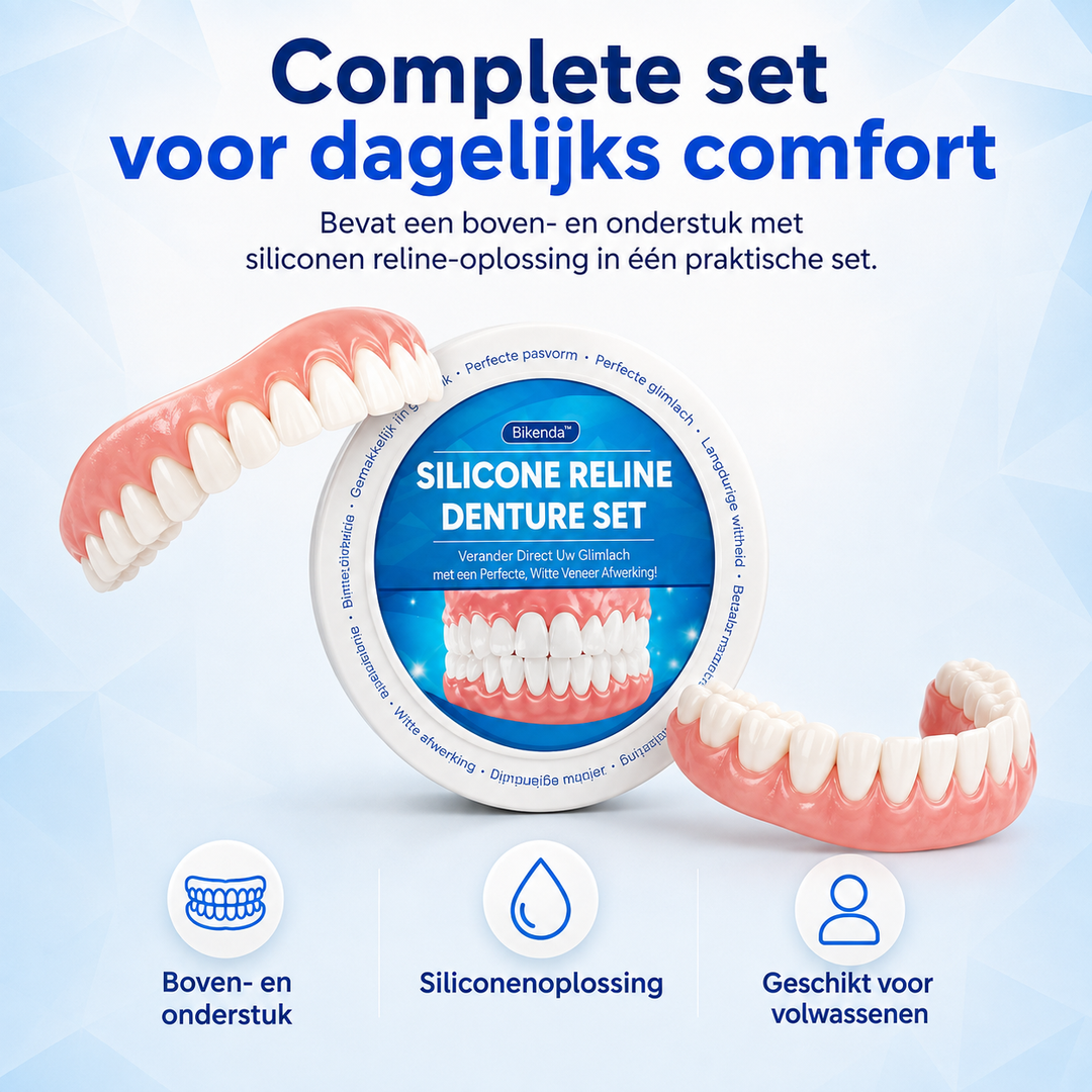 Retrouvez un sourire parfait avec Bikenda, prothèse cosmétique dentaire pour adultes. Confort et confiance.