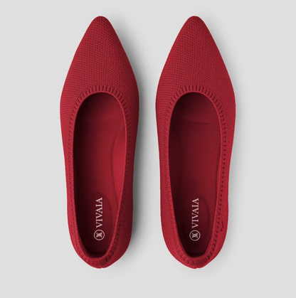 Chaussures Mila ballerines décontractées pour femme, idéales été, alliant confort et mode.