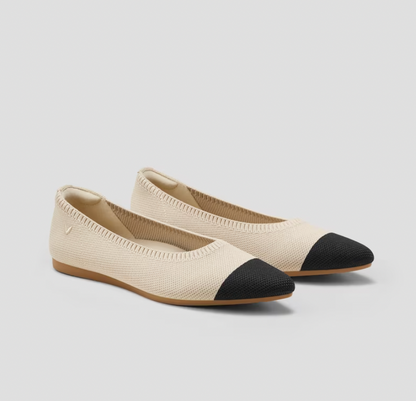 Ballerines femme Mila, style élégant et confort respirant, idéales pour l'été.
