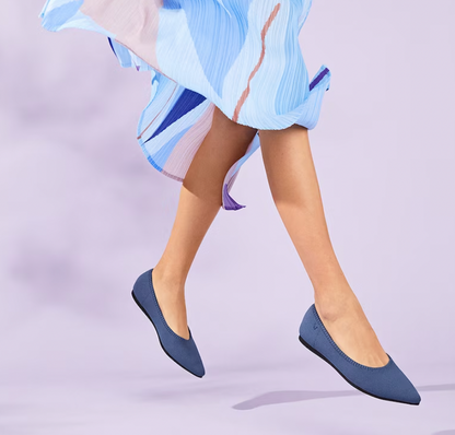 Ballerines femme Mila plates, parfaites pour le printemps, alliant confort et style tendance.