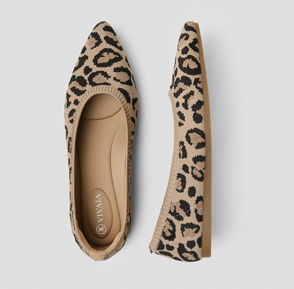 Chaussures femme Mila, ballerines respirantes parfaites printemps, confort et décontraction.