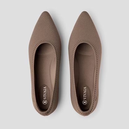 Confort et mode : ballerines Mila femme, chaussures plates élégantes et respirantes pour l'été.