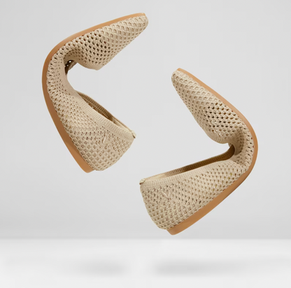 Chaussures décontractées Mila, ballerines femme, confort et style respirant pour l'été.