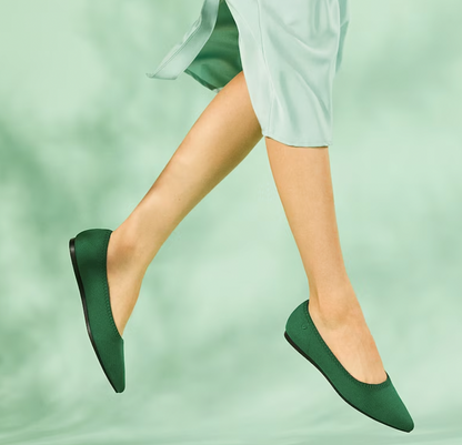 Ballerines élégantes Mila pour femme, plates, tendance et confortables pour l'été.