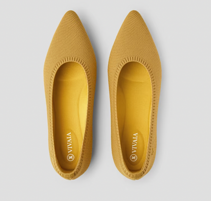 Chaussures femme Mila, ballerines respirantes pour le printemps, style décontracté plat.