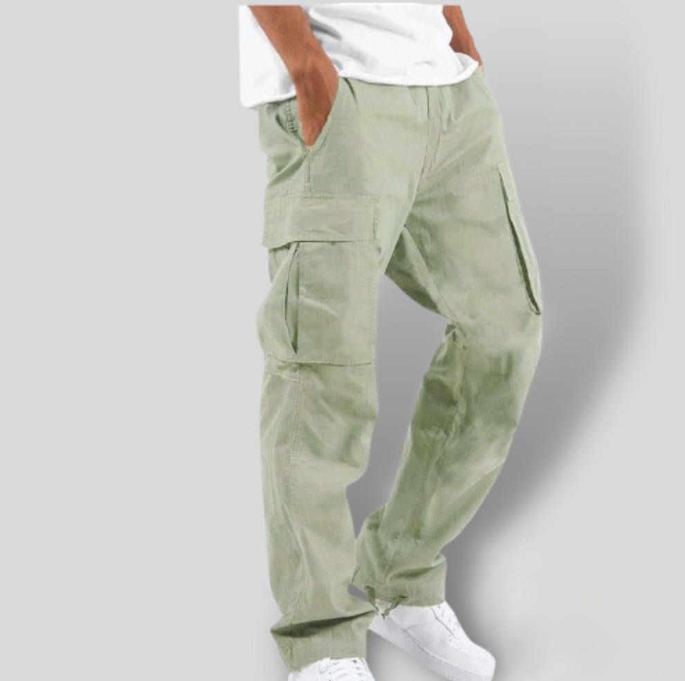 Pantalon homme chic et moderne, confortable, respirant, parfait pour mode automne décontractée et élégante.