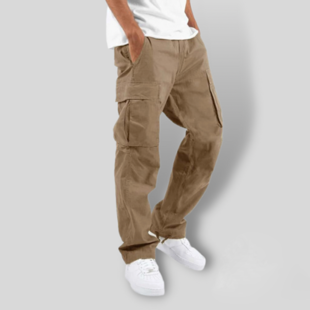 Pantalon homme automne, tissu respirant et confortable, pour un look moderne et élégant en mode masculine.