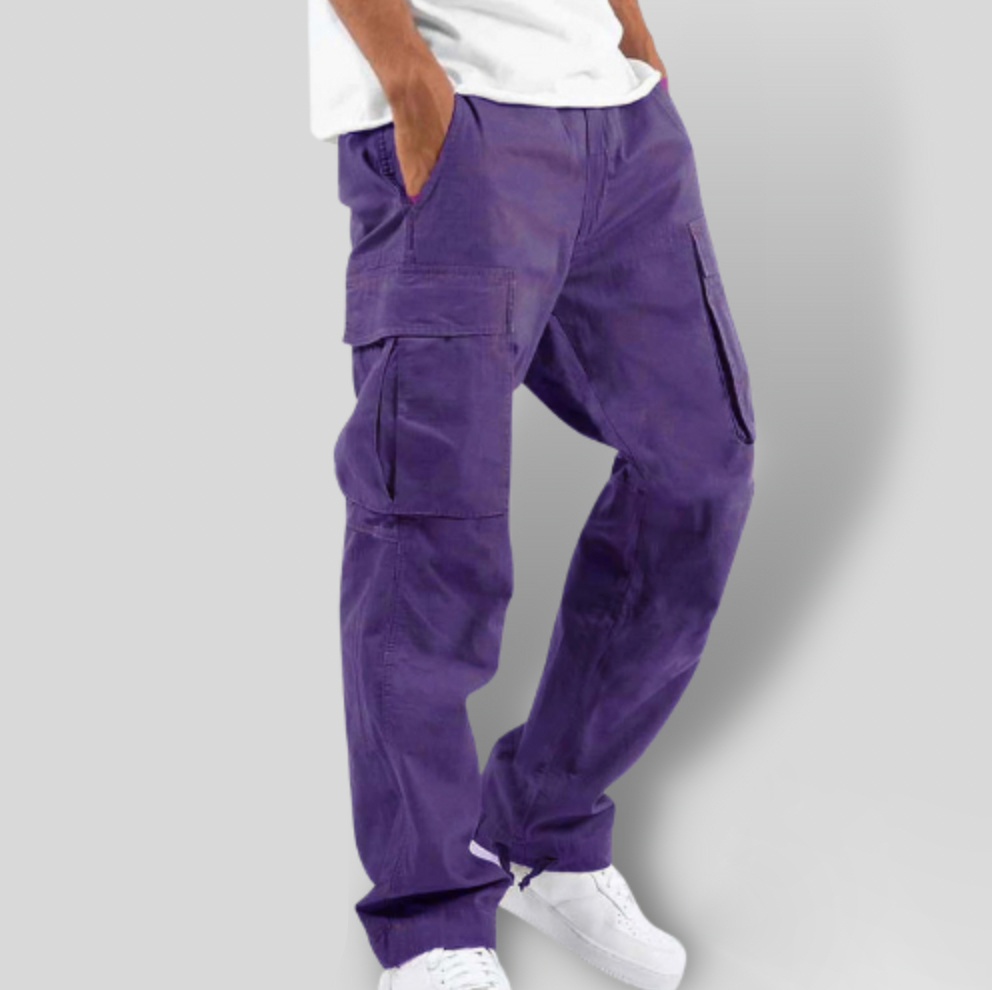 Pantalon homme moderne automne, coupe droite élégante, confortable pour un style polyvalent et chic.