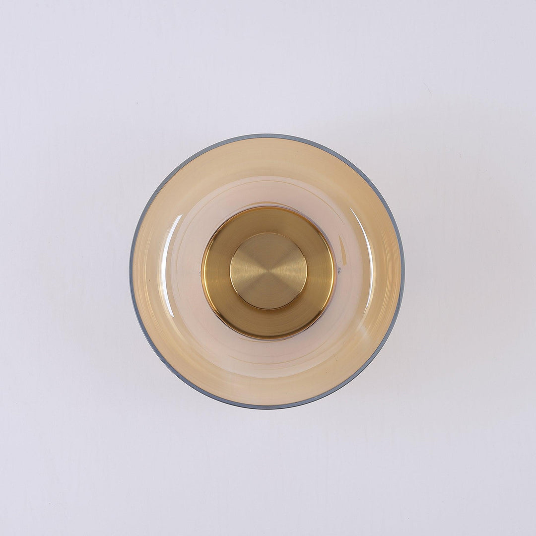 Luminaire fixe LED verre cylindrique, style nordique, lumière ambiante chambre.